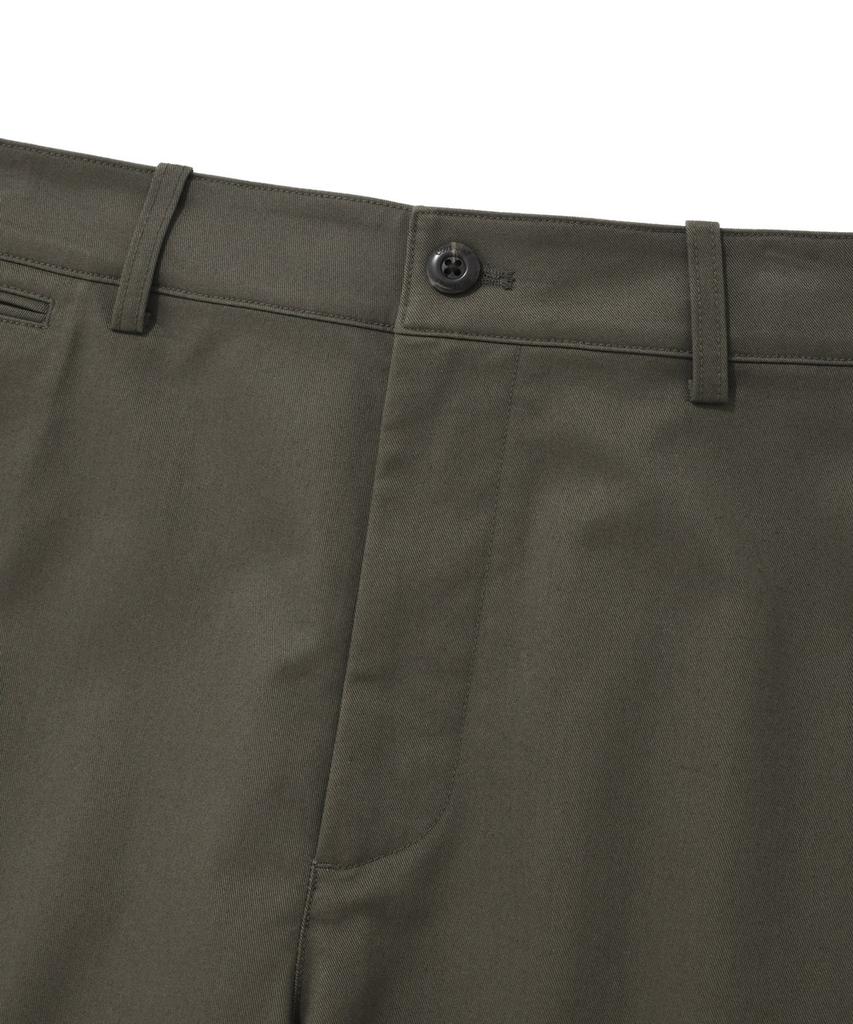 COVERNAT Semi-Wide Chino Pants Khaki