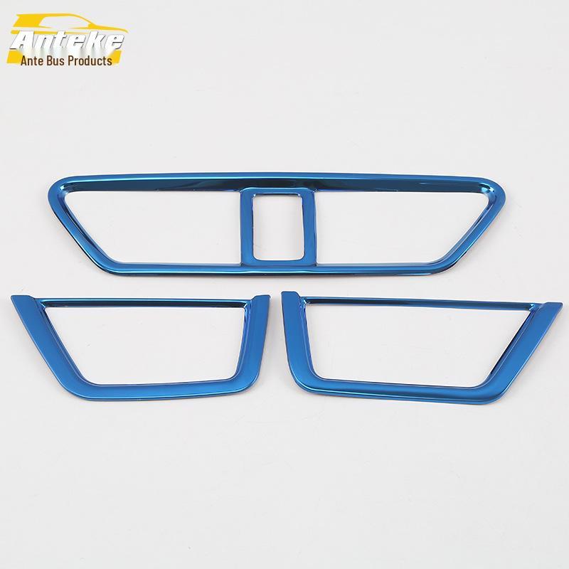 18 Kiasportage Front Row Air Vent Bright Ring & Center Console Trim