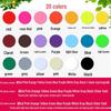 Mixed Color Round Dot Sticker Labels - Available in 10, 16, and 20 Vibrant Colors