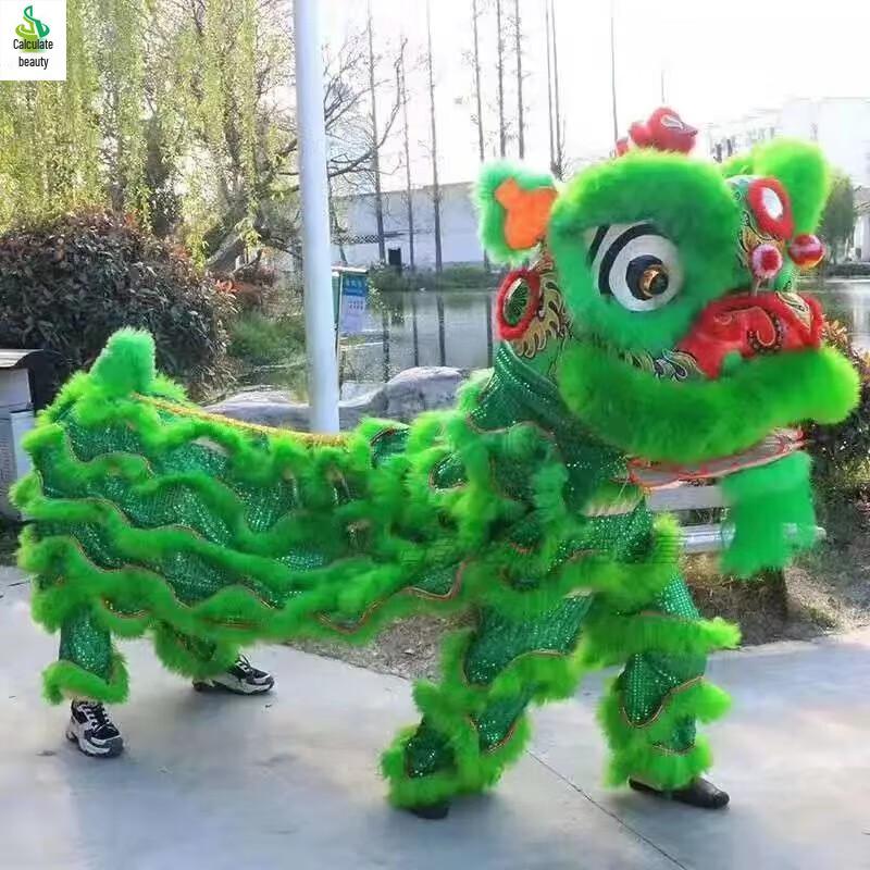 Traditional Southern Lion Dance Performance Set
