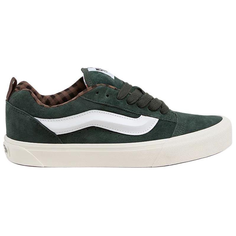 Vans Knu Skool Comfortable Versatile Fashion Low Top Skate Shoes Unisex sneaker Green VN000CS0PRM