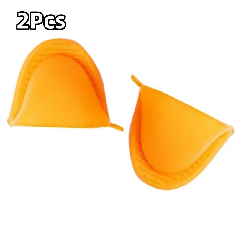 Thickened Silicone Heat Resistant Gloves Insulated Hand Clip Microwave Ovens Baking Tool Gloves Tools Silicone Pot Holder Gloves