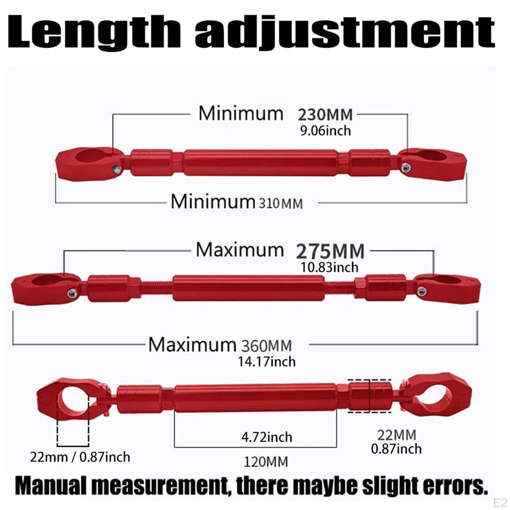 Motorrad Balance Stange Aluminiumlegierung Bequemer Griff Stabil Reparaturstange Halterung