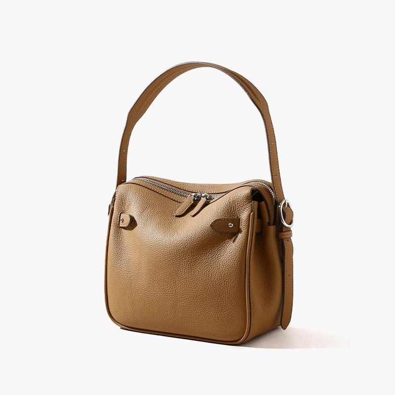 

Ланч-бокс из кожи высшего сорта, Кожаная сумка, Женская сумка, Съемный независимый внутренний вкладыш, Сумка через плечо, Женская сумочка