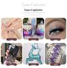 Cross-Border Iridescent Neon Glitter Highlighter for Nails and Cosmetics