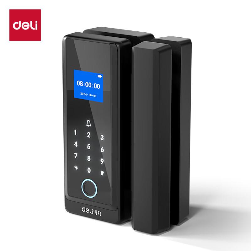 

Deli AL210 Fingerprint Access Control Lock for Glass Doors CN plug (adapter included)