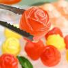 Silicone Molds Ice Cube Tray With Lid Rose Flower Heart Shape Reusable Ice Mold Bar Kitchen Accessories Ice Cream Maker Tool