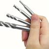 7/10Pcs 4-Flute Spiral End Mill Set High-Speed Steel CNC Milling Tools  Wood Steel Milling