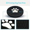 2Pcs Dog Paw Silicone Car Coasters Universal Fit Anti-Slip Cup Holder Protection Durable Easy To Clean Car Interior Accessories