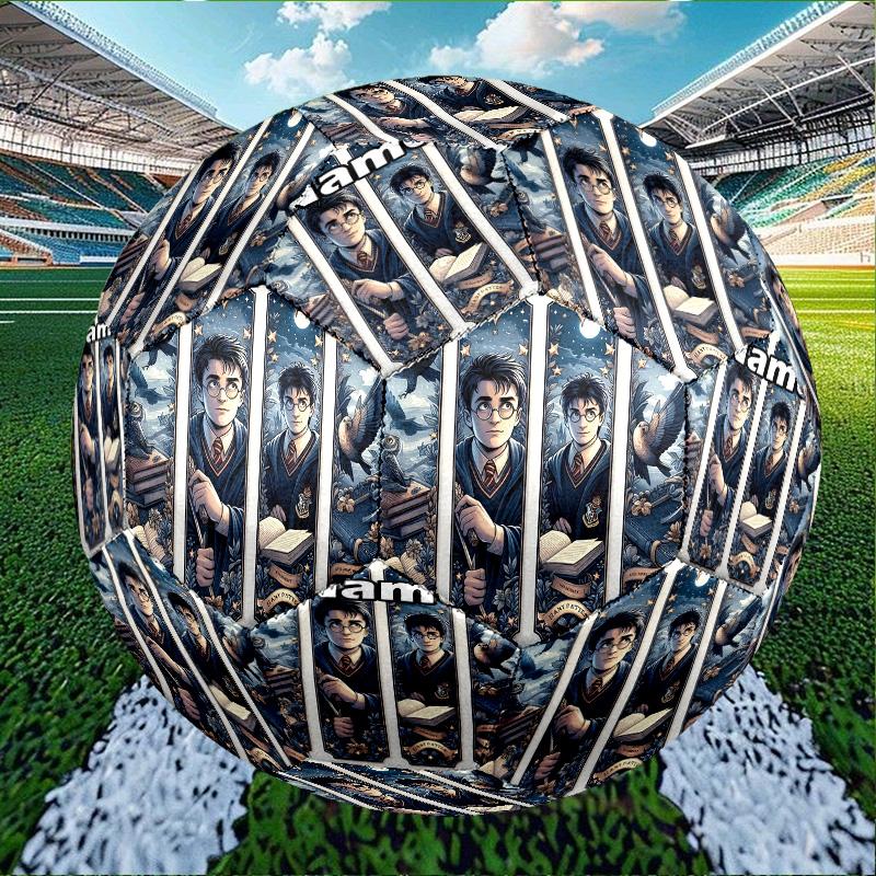 Custom Name Personalized Movie Potter-A Print Size 5 Soccer Ball Training & Match Football, for Team, Kicking, Gift for Football Enthusiasts