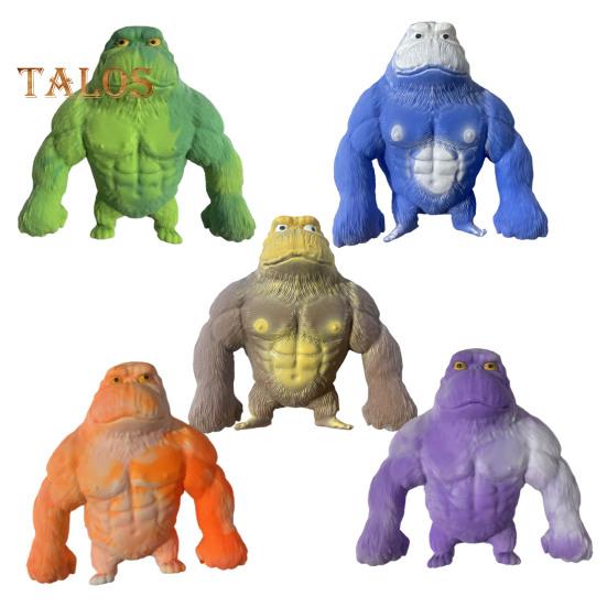 Simulation Gorilla Squeeze Toy Anxiety Stress Relief Monkey Pinch Sensory Toy Kids Teens Adults Soft TPR Stress Ball Animal Fidget Toy