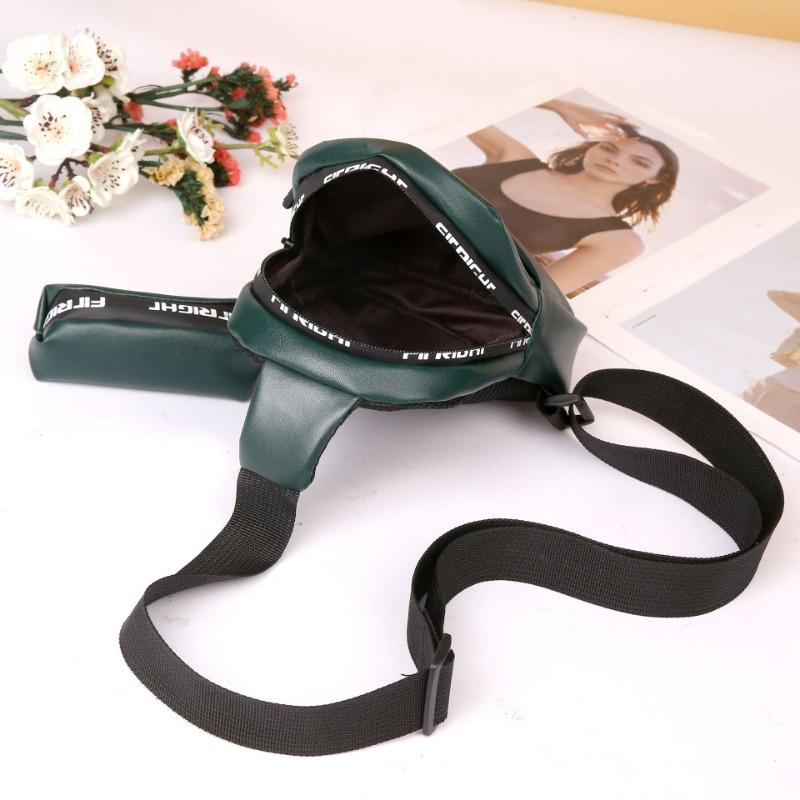 Fashion breast bag, shoulder messenger bag, sports bag with pendant, change bag, letter bag, simple bag, child and mother bag.