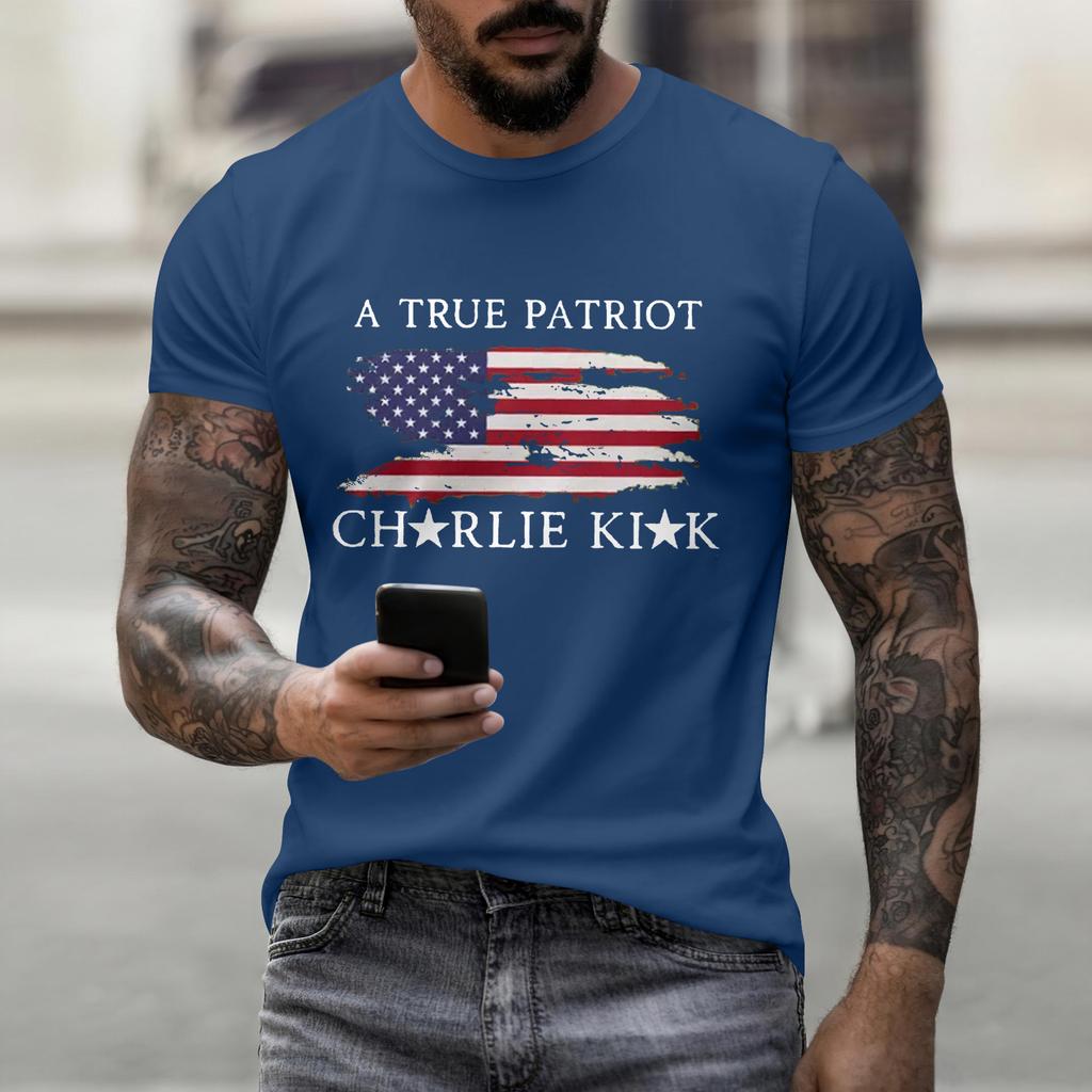 Fashion Round Neck Raglan Short Sleeve Workwear Printed Tops Ladies Summer Tops