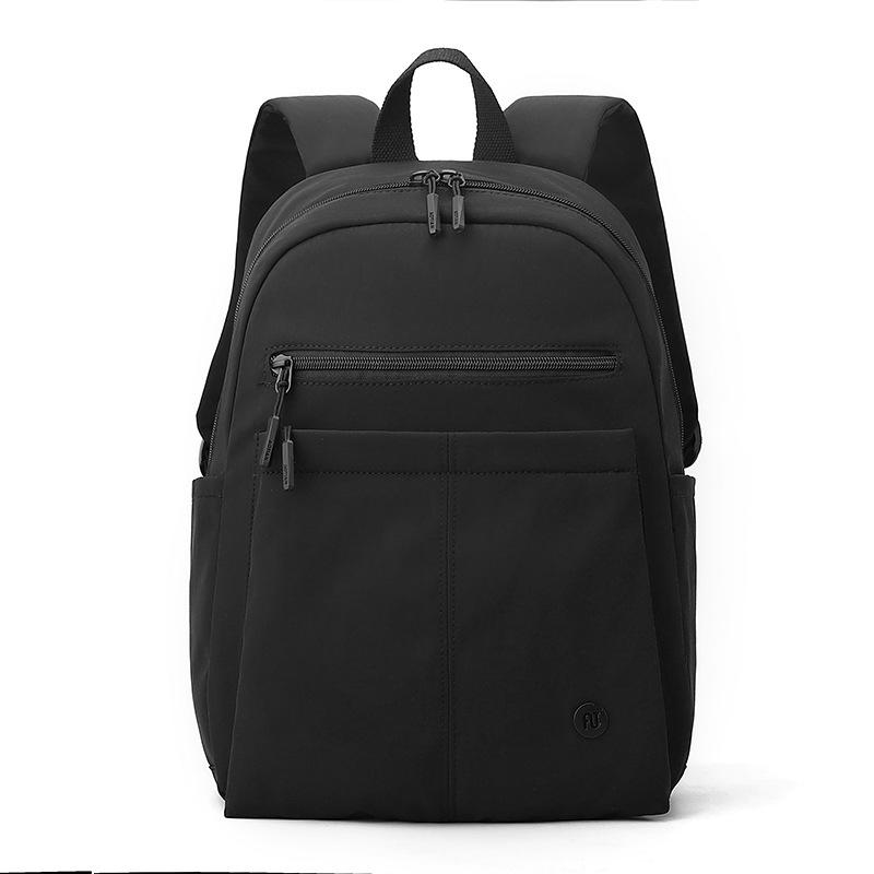 Solid Color Women Backpack Outdoor Student Schoolbag Travel Bag