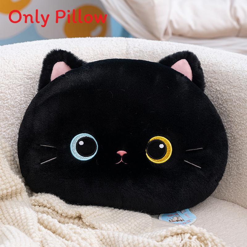Siamesische Katze Plüschkissen mit ultraweichem Kurzflor für Kinder und Jugendliche Geschenk