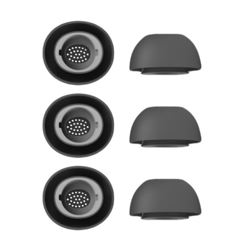 2pcs Silicone Ear Tips Earplug Compatible for Buds 3Pro Earplug Offering Comfortable Fit and Superior Music Experience