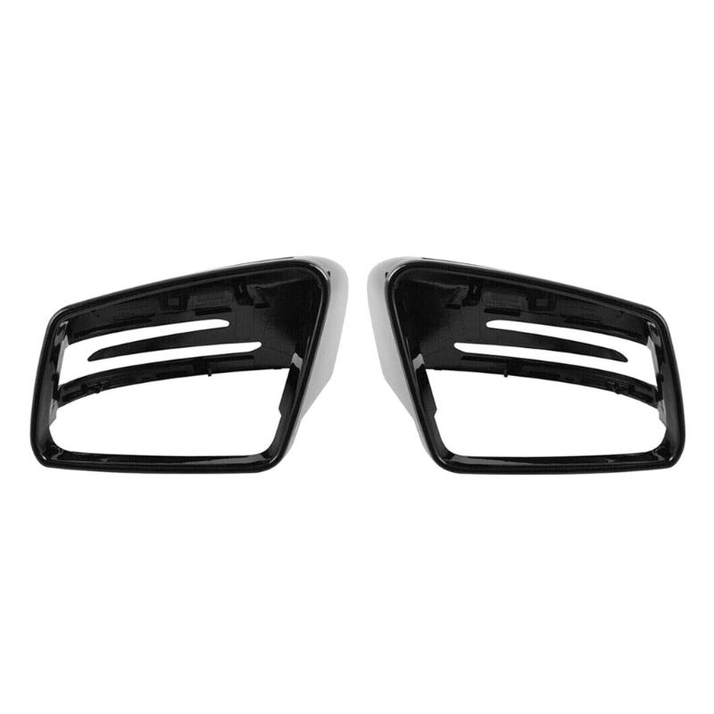 For Mercedes W204 X204 W212 Rear View Side Mirror Cover Black Side Mirror Cover