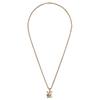 Louis Vuitton Diseño de Combinación de Letras Collar de Metal Collar para Hombre Dorado M03779