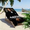 Echoes Gatsby's Glamour Beach Towel Beach Towel for Vacation Photos Beach Swim Absorbent Bath Towel Outdoor Pool Towel Fashion Comfort Beach Towel