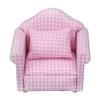 1:12 Dollhouse Miniature Floral Single Sofa for Living Rooms or Bedrooms