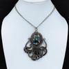 Copper Multi Turquoise Pendant Copper Wire Wrapped Gemstone Pendant Multi Turquoise Jewelry Octopus Pendant For Gift Handmade Copper Jewelry