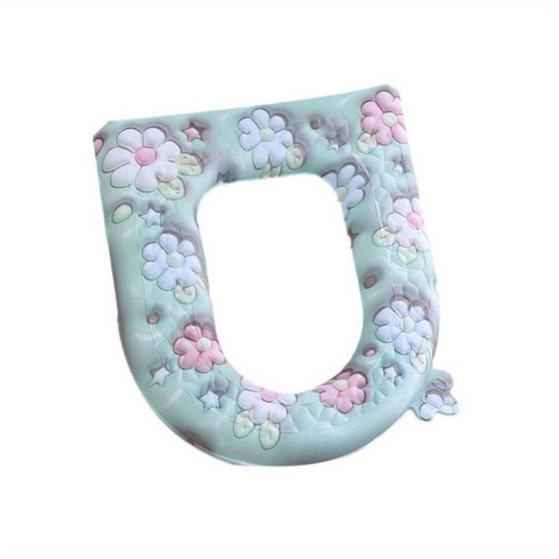 1PC Waterproof Cartoon Pattern Toilet Seat Cover Hygienic for Germ Free Bathroom Accessories Universal Toilet Seat Cover