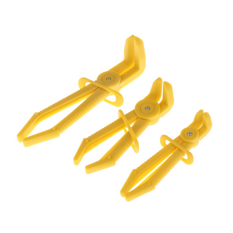 3 st/set Armbågsslang Rörklämma Tångverktyg Broms Bränsle Vattenledning Klämtång För Bilreparation Slangklämma Borttagning Handverktyg