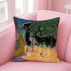 Art PPierre Bonnard Cushion Cover Pillow Case Soft Skin Friendly Fabric Comfort  Concealed Zipper