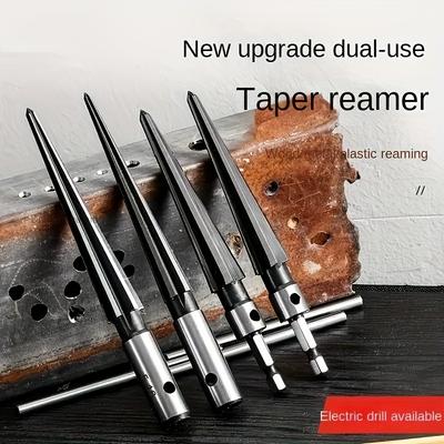 Konischer Sechskant-Aufbohrer, Konischer Aufbohrer, T-Griff Konischer Aufbohrer, Aufbohrwerkzeug, Saitenhalterloch Hand-T-Form Handaufbohrer