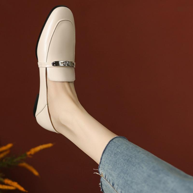 Fashion 2025 Autumn New Arrival Roman Style Round Toe Women Flat Shoes Fashion Soft Comfortable Loafers Versatile Ladies Flat Shoes