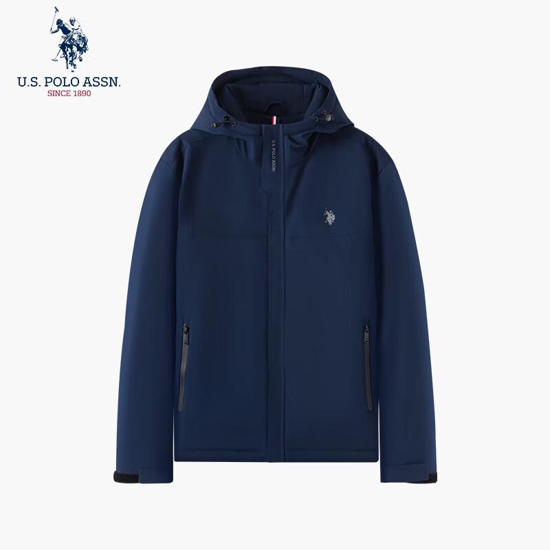 U.S. POLO ASSN. Men s Lightweight Hooded Down Jacket 3XL