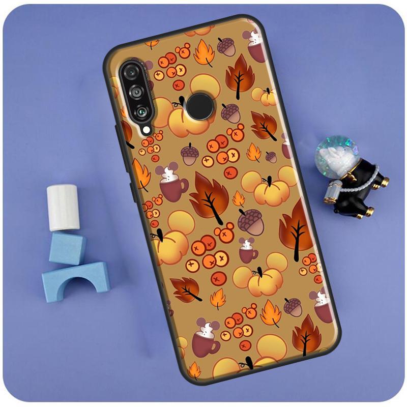 Herbstkürbisse Für Huawei Nova 11 Pro 9 10 SE 7i 8i 11i 12i Y60 Y61 Y70 Y72 Y73 Y90 Y91 P30 P40 Lite Hülle