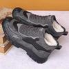 Retro Fashion Lightweight Outdoor Casual Shoes Warm Cotton Boots Men's Winter New Velvet Thickened Cold Hiking Shoes