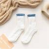 5 Pairs of Female Autumn and Winter Fleece Thick Mid Tube Floor Socks