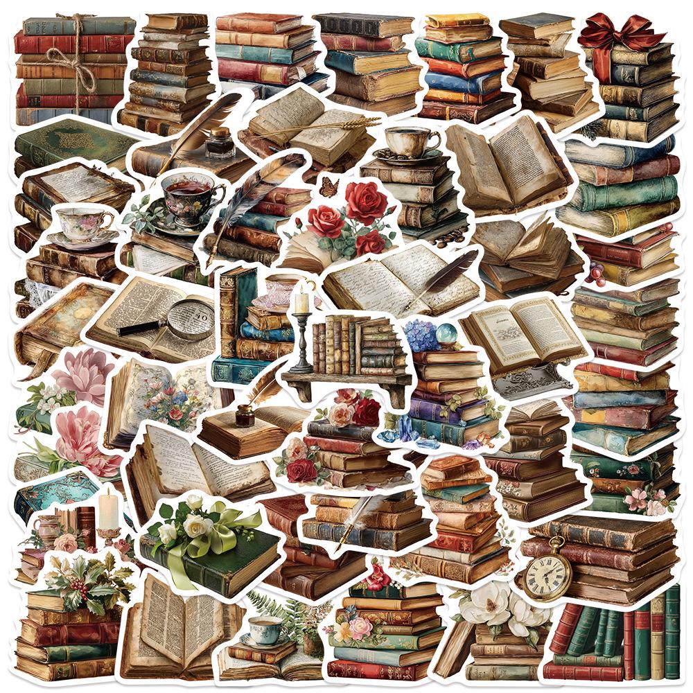 Cross-Border Cartoon Stickers: Waterproof, Creative, and Versatile for Journals, Phones, and Computers.