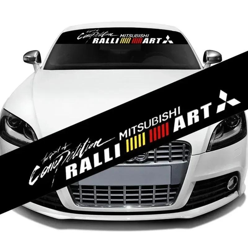 Mitsubishi Windshield and Rear Window Decals for Ralliart ASX, Lancer, Cordia, Pajero, Outlander, Eclipse, Galant, and Montero