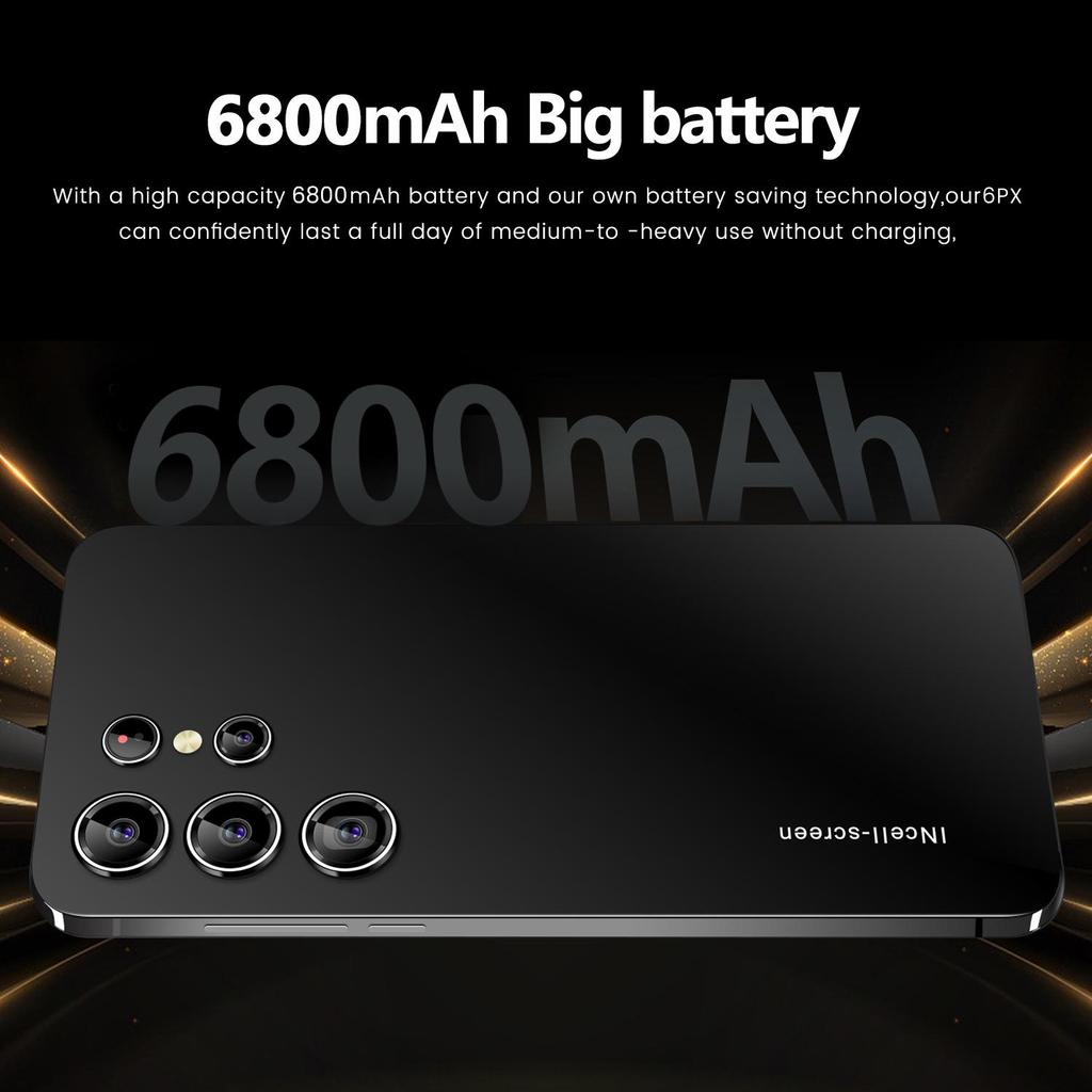 Cross-border S25Ultra 5.5-inch 16GB+1TB Waterdrop Screen Android Smartphone