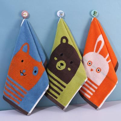 2 Stück 25x50cm Kaninchen Baby Badetuch Hund Bär Kinder Gesichtstuch Hautfreundlich Cartoon Sporttuch Gesichtswäsche