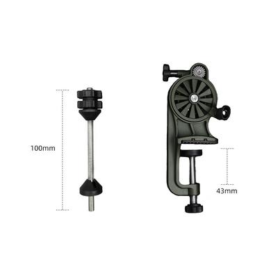 Non-slip Fishing Line Spooler Adjustable Fishing Line Winder Table Clamp Reciprocating Fishing Wire Winding Reclaimer Outdoor
