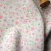 50x145cm Cotton Fabric with Abstract Floral Oil Painting Print, Daisy Wildflower Pattern Cotton Cloth for DIY Sewing Curtain