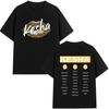 Harajuku Leisure Y2K Tshirt Kesha Singer Hip Hop Summer Mens Womens Aesthetic Fashion Loose Cotton Fashion Tshirt Fan Gifts