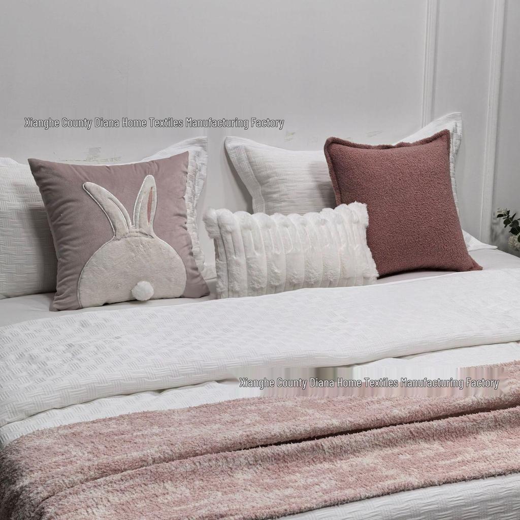 Children's Modern Nordic Eight-Piece Bedding Set - Youth Room Soft Furnishings