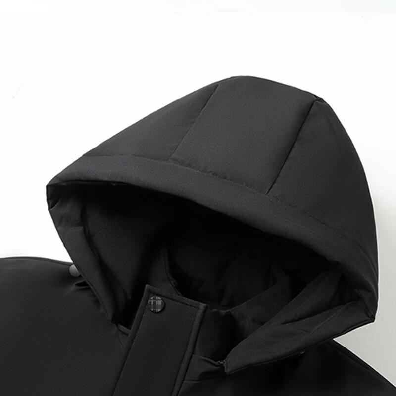 Pierre Cardin Men's Winter Hooded Padded Jacket