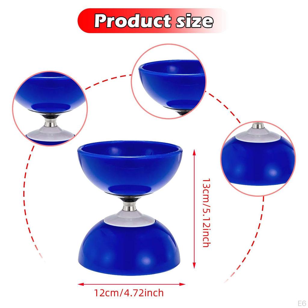 Chinesisches Diabolo Jojo Ball Spielzeug 1 Netzbeutel Jonglierfähigkeit für Kinder