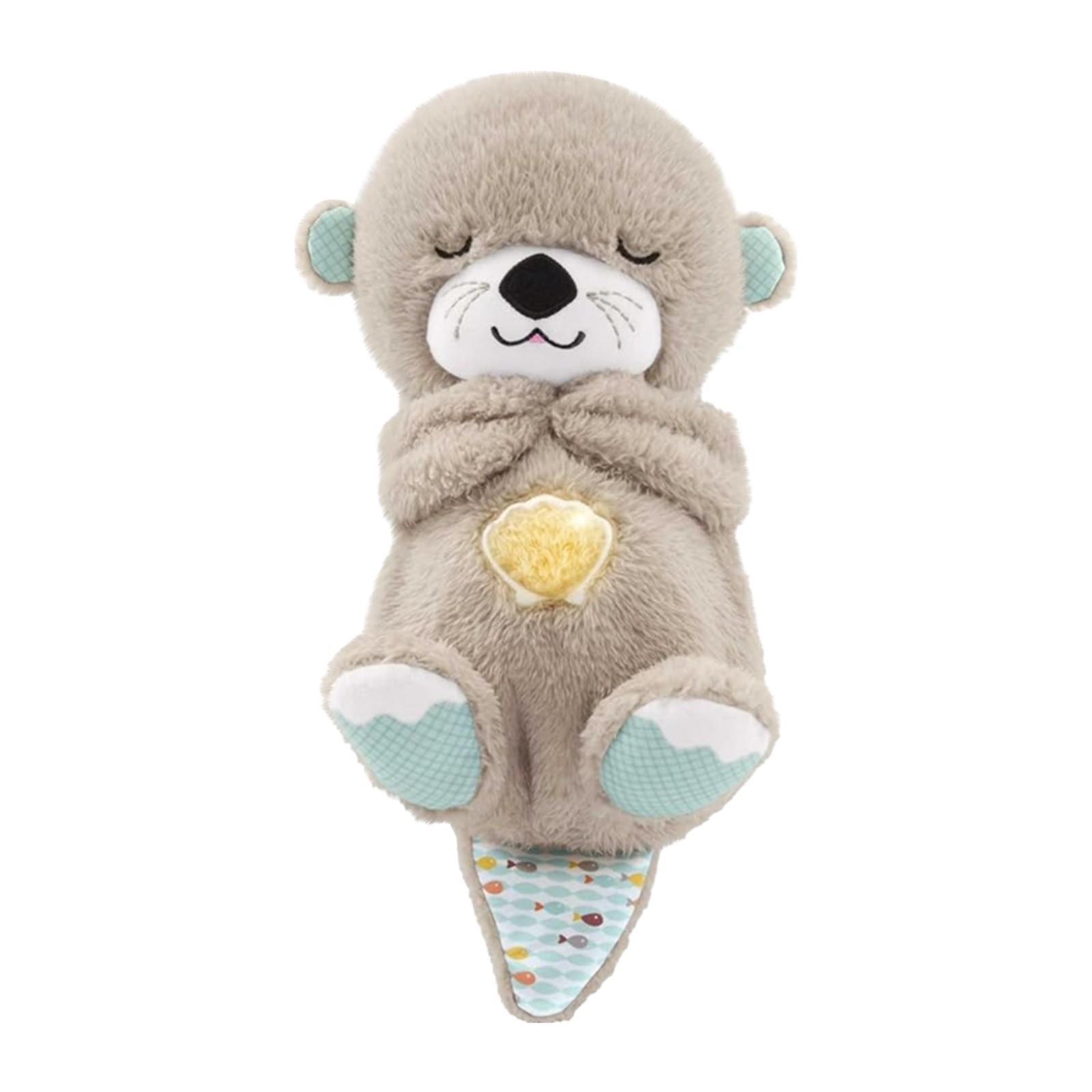 

Детская игрушка, Портативная плюшевая с музыкой, подсветкой и дыхательными движениями, Подходит для новорожденных старше 0 месяцев One Size