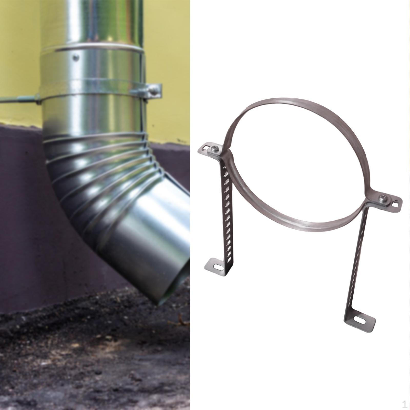 Кронштейн для дымоходной трубы, зажим, удобное крепление, практичный держатель для for  diameter 12cm