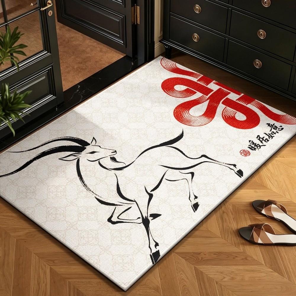 Quick Dry Door Mat Soft Floor Mat Cartoon Bath Mat Floor Decoration