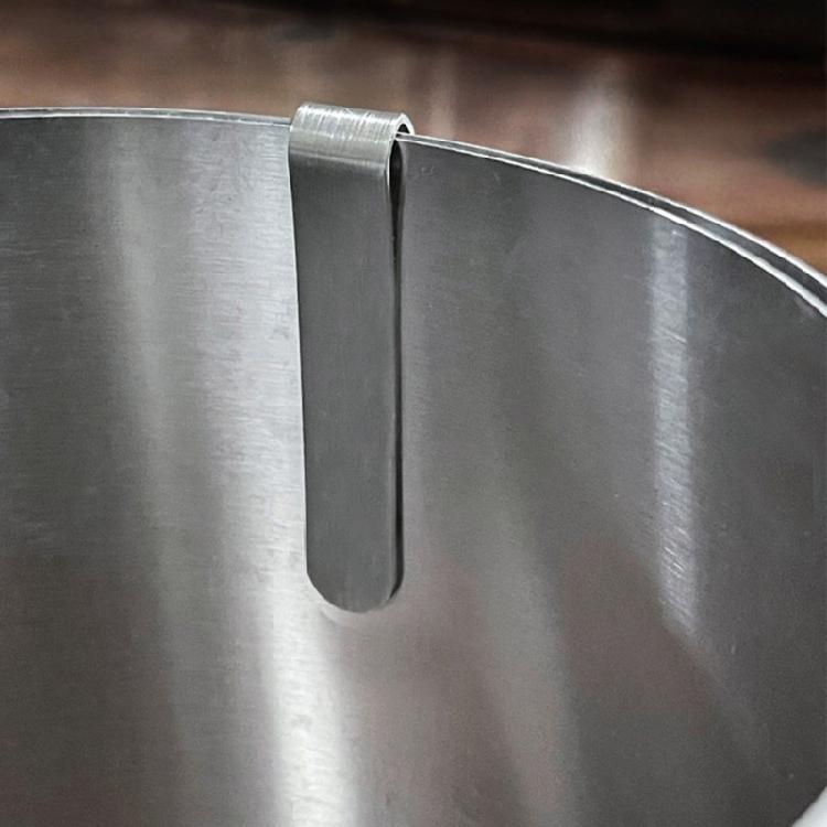 10 stuks Dessert Decoratie Knopringen Roestvrij Staal Taartringen Bevestigingsclip Dessertgereedschap voor Thuis Keuken Gebak
