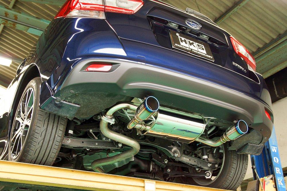 Tobă de eșapament sport HKS Automotive Liga Max Premium pentru SUBARU IMPREZA SPORT, Impreza Sport, piese compatibile cu sistemul de admisie și evacuare