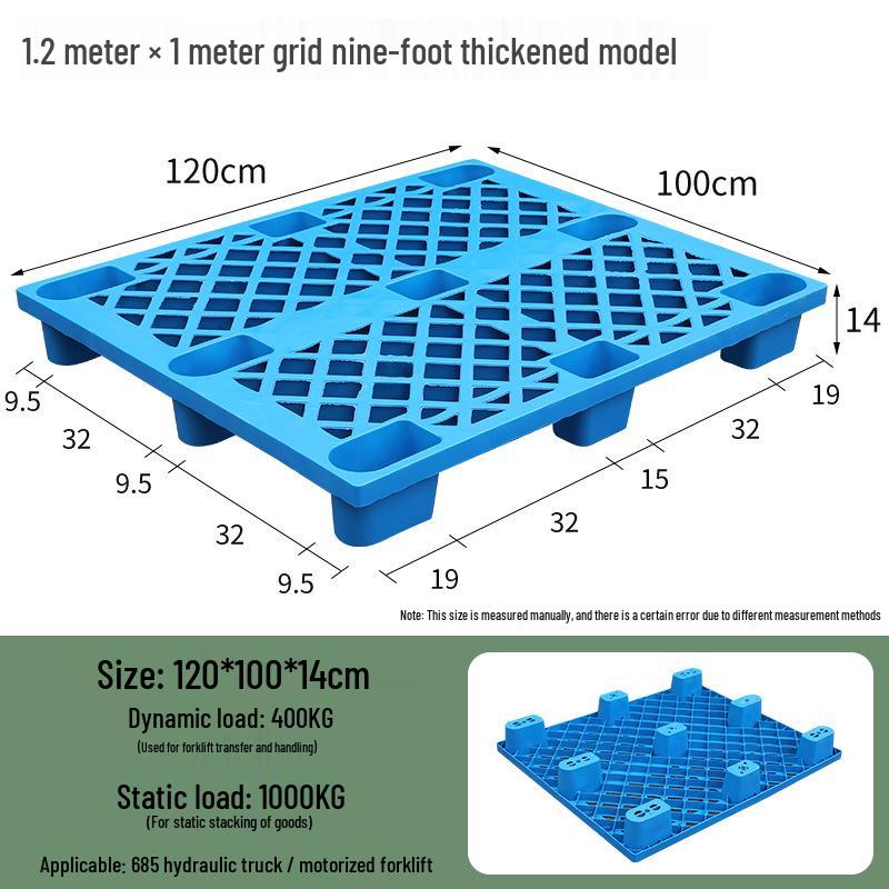 Moisture-Proof Plastic Forklift Pallet Stand
